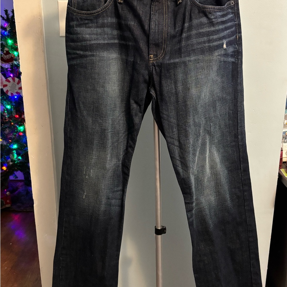 Urban Pipeline Men's Deep Indigo Relaxed Jeans